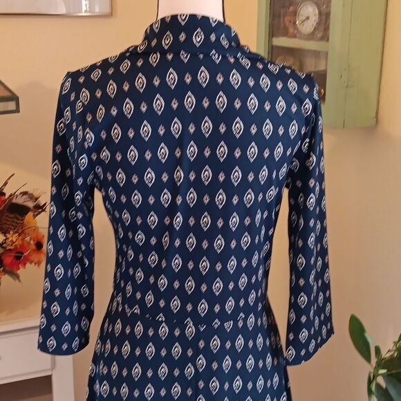 Ryan Michelle Wrap Front Dress. Career, Professional,  Romcom - Picture 7 of 12